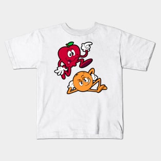 Apples & Oranges Kids T-Shirt